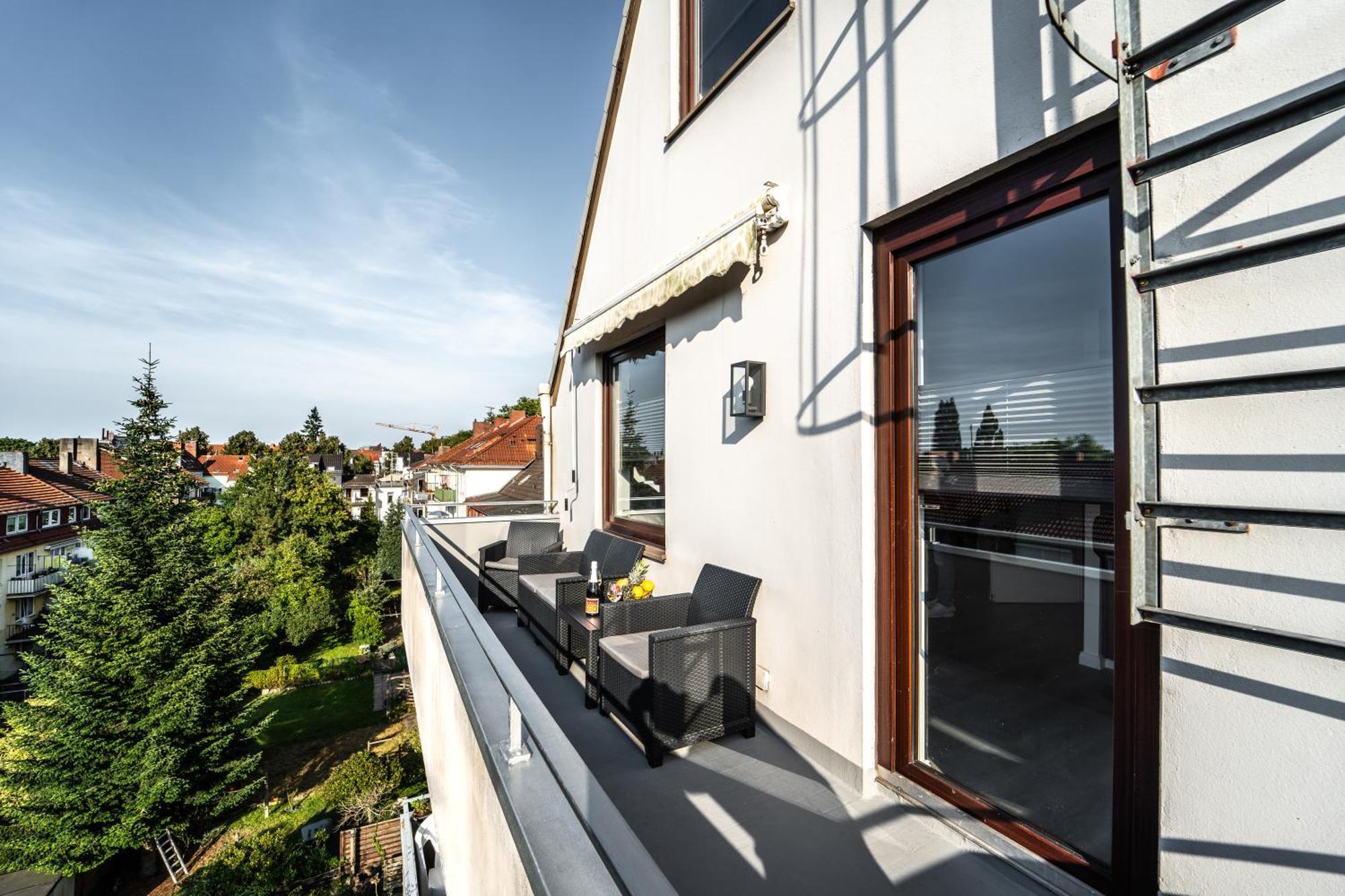 Stern Blick - Maisonette, Balkon, Zentral In ברמן מראה חיצוני תמונה